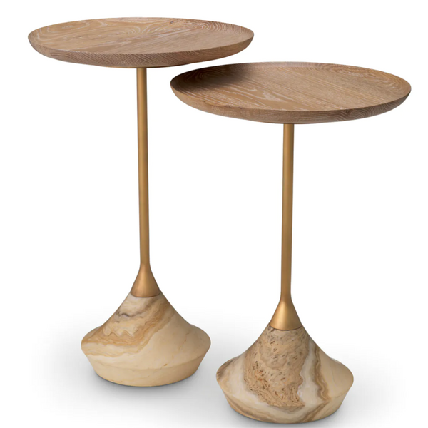 The Puglia side table by Eichholtz set of two