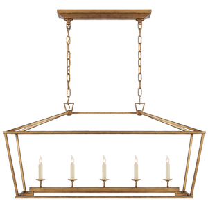 Darlana Medium pendant lamp by Chapman & Myers Visual Comfort brand