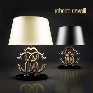 Roberto Cavali Home Interiors Logo table lamp