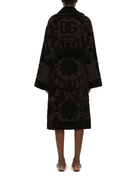 Dolce&Gabbana bathrobe, DG logo