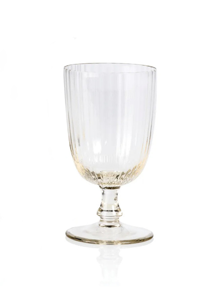 Armani Casa wine glass, from the Loulou collection