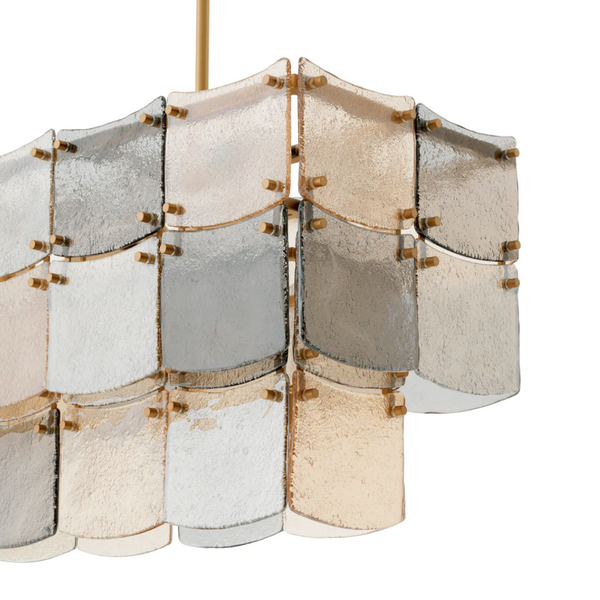 Laurent Rectangular Chandelier by Eichholtz