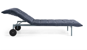 Flair reclining lounger by Gervasoni 1882