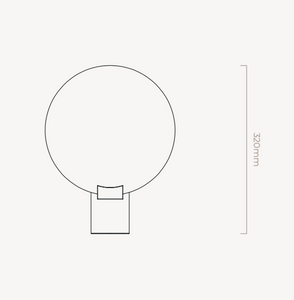 Nimbus wall lamp by CTO Lighting