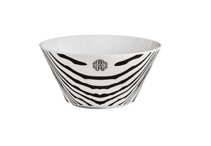 Set of six fruit bowls from the Zebrage collection by Roberto Cavalli Home