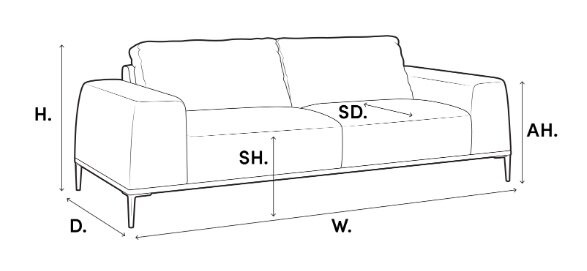 Eichholtz Grand Avenue modular pouffe