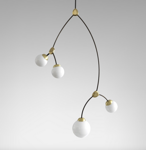 Ivy chandelier by CTO Lighting