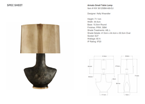 Lampa stołowa Armato projektu Kelly Wearstler marki Visual Comfort