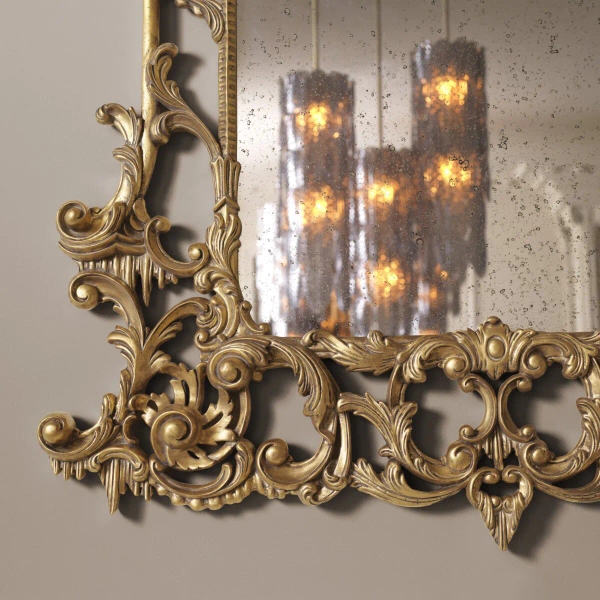 Rococo mirror by Eichholtz