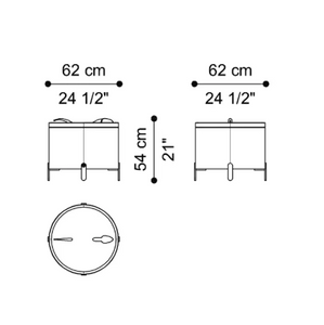 Stolik Nyoka marki Roberto Cavalli Home Interiors 