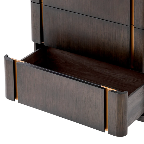 Modesto Tall chest of drawers by Eichholtz