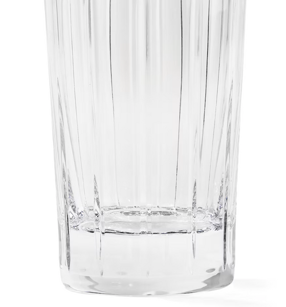 Set of two Ralph Lauren Home crystal glasses, from the Coraline Highball collection