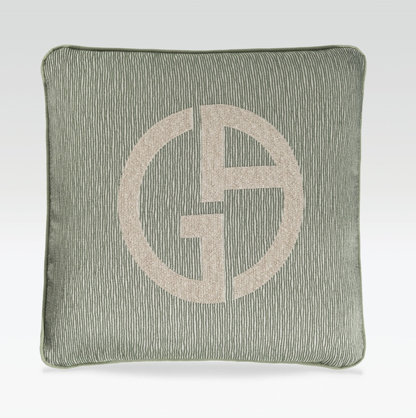 Armani Casa Janette decorative pillow (Green/Pear)