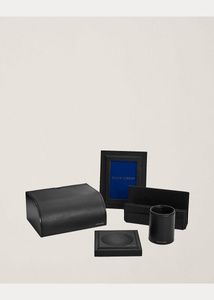 Pojemnik biurowy Ralph Lauren Home Brennan (czarny)