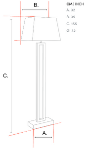 Lampa stołowa Eichholtz Volo