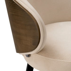 Camerota bar chair by Eichholtz