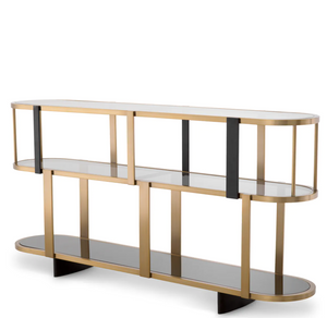 Clio Round bookcase by Eichholtz