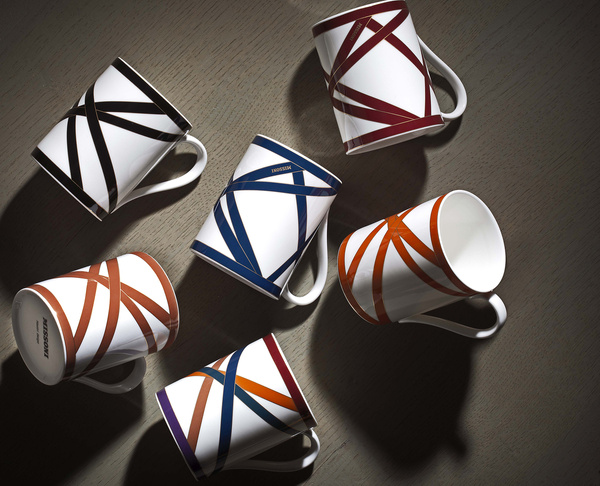 Missoni Home mug, from the Nastri Multicolor collection