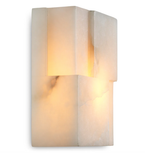 Fabiano alabaster wall lamp by Eichholtz
