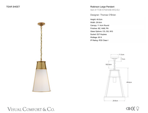 Lampa wisząca Thomas O'Brien Robinson Large