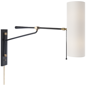 Aerin Frankfort Articulating wall lamp by Visual Comfort