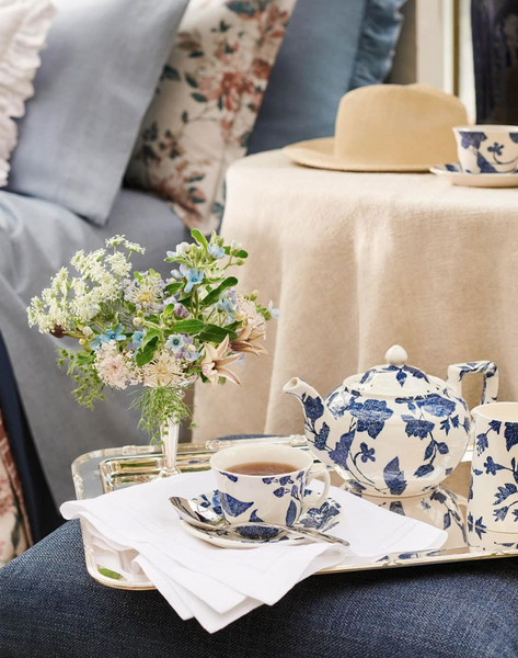 Filiżanka do herbaty Ralph Lauren Home x Burleigh Garden Vine (Indigo)