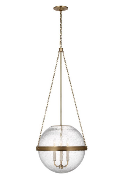Marie Flanigan's Reese 18" Globe pendant lamp