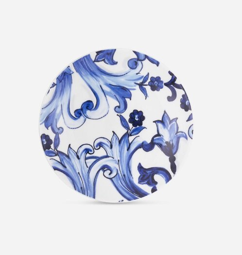 Set of two Dolce&Gabbana dessert plates, Blu Mediterraneo