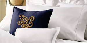 Ralph Lauren Home sheet, from the Langdon collection (White)