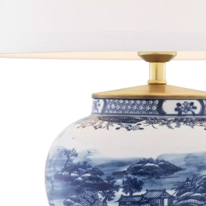 Lampa stołowa Eichholtz Chinese Blue