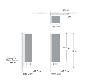 Kinkiet York 16" projektu Barbara Barry marki Visual Comfort