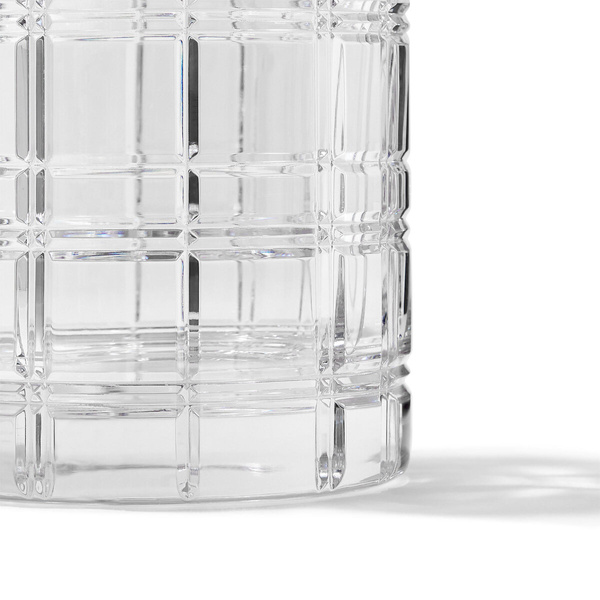 Crystal, large Ralph Lauren Home vase, from the Hudson collection.