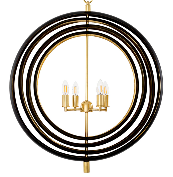 Riley chandelier by Eichholtz