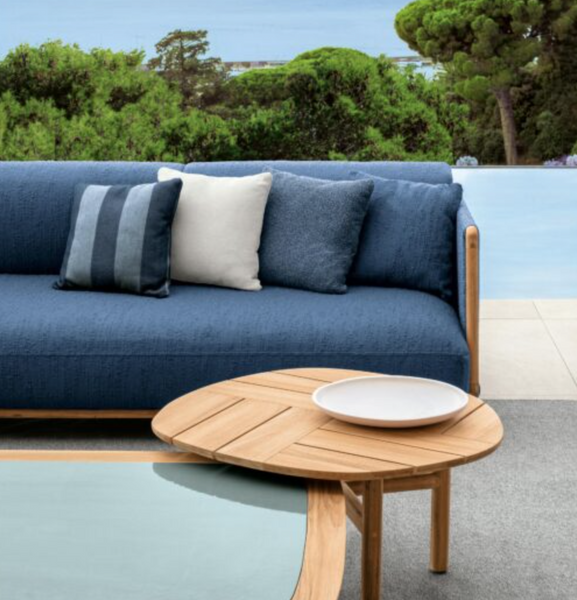 Jun three-seater sofa by Talenti