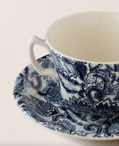 Zestaw dwóch filiżanek i spodków do herbaty  Ralph Lauren Home x Burleigh