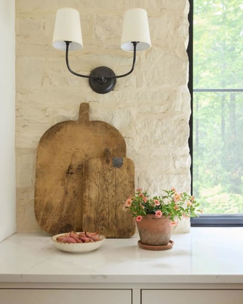 Kinkiet dwuramienny Vendome projektu Thomas O'Brien marki Visual Comfort