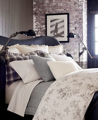 Ralph Lauren Home decorative pillow, from the Richardson collection (gray)