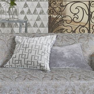 Poduszka dekoracyjna Designers Guild Jeanneret Platinum
