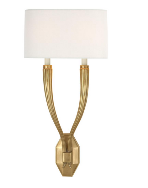 Wall lamp E.F Chapman Ruhlmann Double