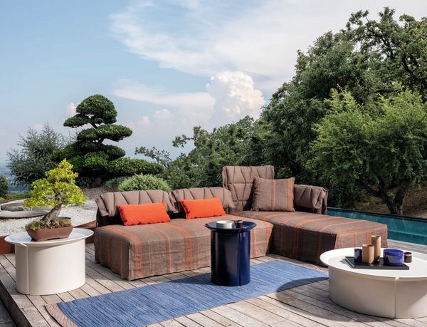 Flair modular garden sofa by Gervasoni 1882