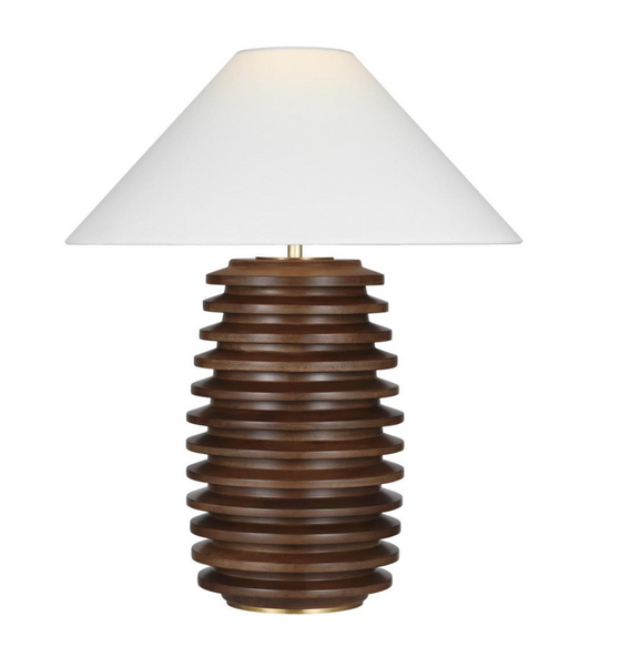 Lampa stołowa Lampa stołowa Crenelle 27" projektu Kelly Wearstler