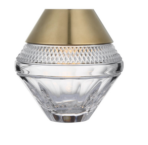 Lampa stołowa akumulatorowa Copper Coast 5" projektu Waterford 