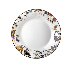 Zestaw sześciu talerzy do zupy marki Roberto Cavalli Home z kolekcji Garden’s Birds