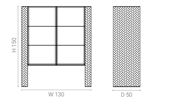 Memories display cabinet by Monography