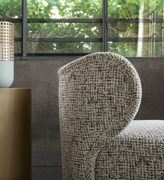 Marvila Low swivel chair by Gianfranco Ferré Home