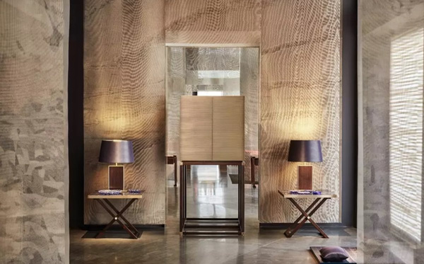 Armani Casa Riesling bookcase