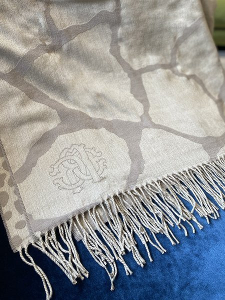 Roberto Cavalli Home Jerapah-Beige Blanket