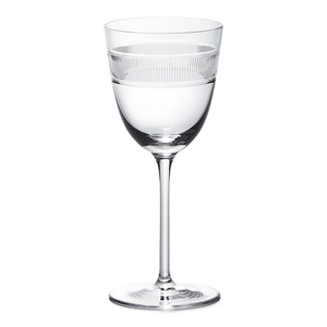 Ralph Lauren Home crystal wine glass, from the Langley collection