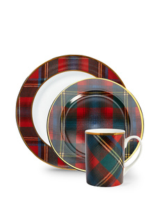 Ralph Lauren Home dinner plate, from the Alexander collection