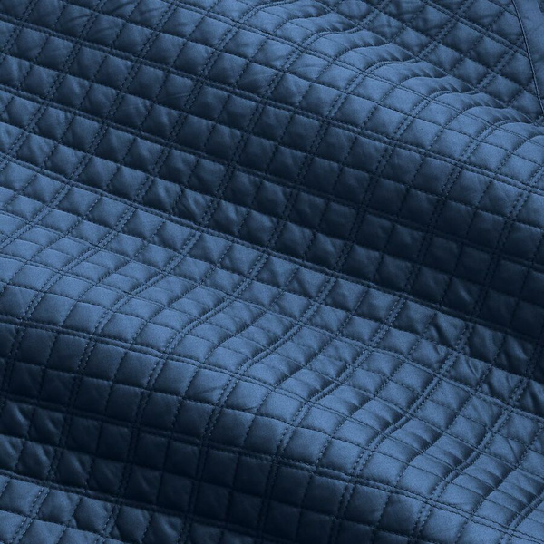 Ralph Lauren Home bedspread, from the Argyle (Navy) collection